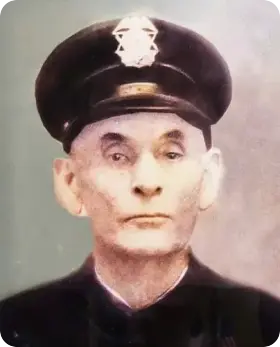 Photo of Patrolman Poley Lloyd Faulkner