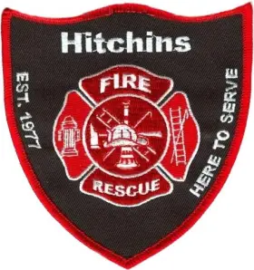 Hitchins Volunteer Fire Department Patch