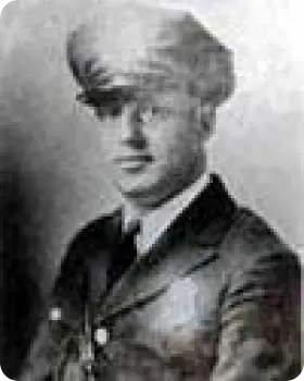 Photo of Motorcycle Policeman Alvie C. Emmelman