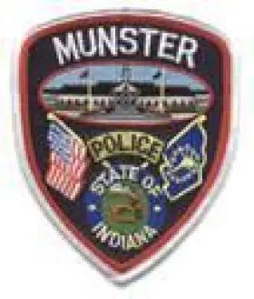 Munster Police Department Patch