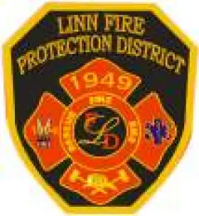 LInn Fire Protection District Patch