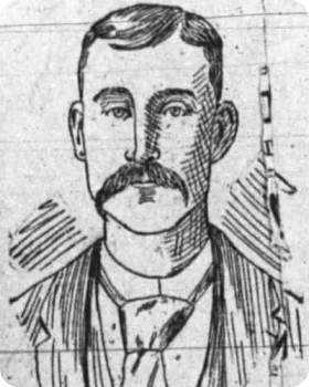 Photo of Deputy Sheriff John Henry &ldquo;Frank&rdquo; Keller