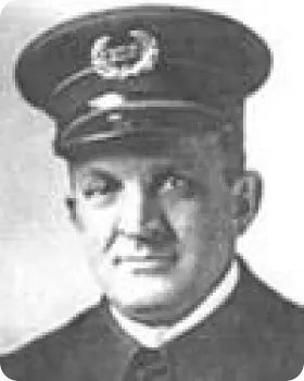 Photo of Motorcycle Policeman William C. Mueler