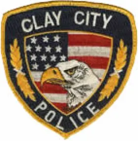 Clay City Police Department Patch