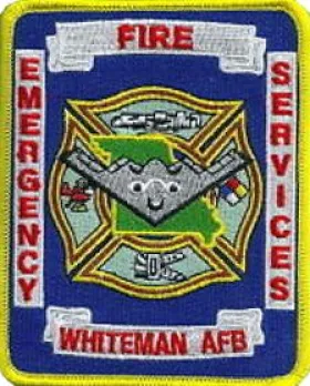 Whiteman Air Force Base Fire Department Patch
