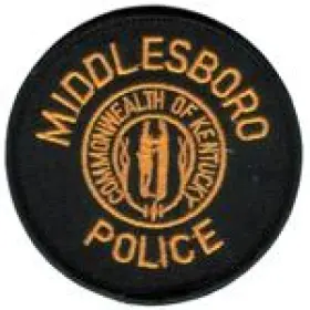 Middlesboro Police Department Patch