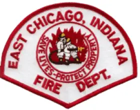 East Chicago Fire Department Patch