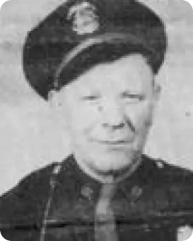 Photo of Patrolman Paul V. Worster
