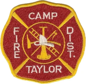 Camp Taylor Fire Department Patch