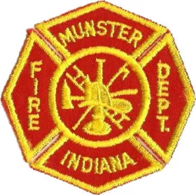 Munster Fire Department Patch